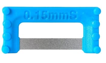 CONTACEZ STRIPS SYSTEM IPR PLUS BLÅGRØNN ÅPNER 0.15MM 8 STK