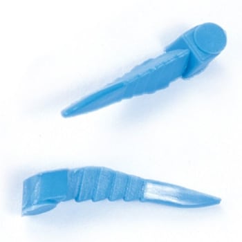 PLASTKILER FLEXI WEDGE BLÅ 100 STK