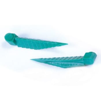 PLASTKILER FLEXI WEDGE GRØNN 100 STK