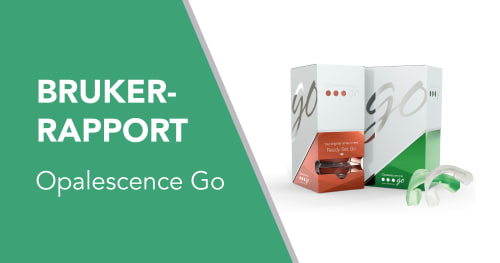For en forskjell! Overbevisende blekeresultat med Opalescence Go™ blekemiddel