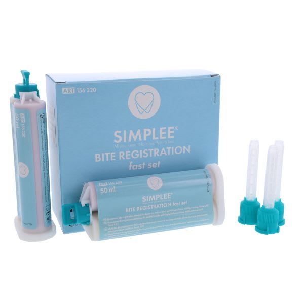BITTREGISTRERING FAST SET 2 X 50 ML 12 BLANDESPISSER SIMPLEE