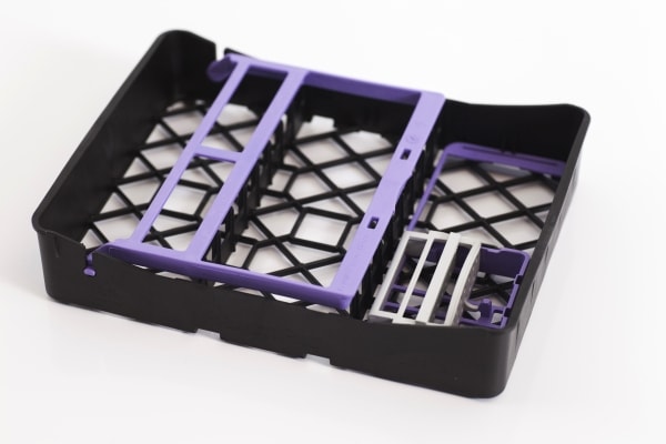 PRACTIPAL BRETT COMPACTKIT M/FILSTATIV SVART/LILLA