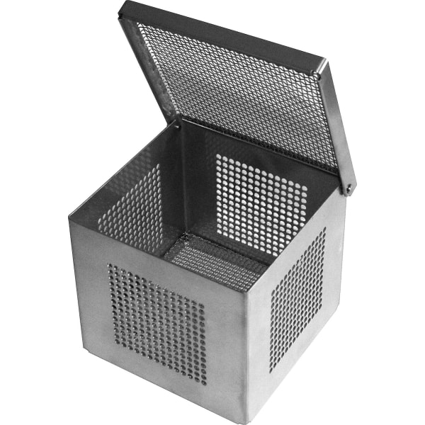 BORBOKS STÅL NETTING M/LOKK 100X100X90 GROVMASKET OPPVASKM.