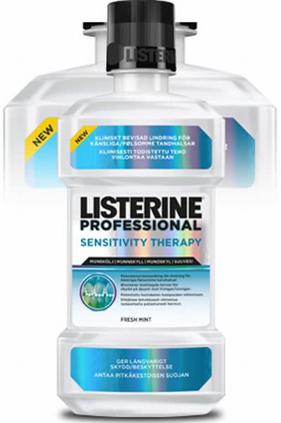 MUNNSKYLL LISTERINE PROF SENSITIVITY THERAPY 6X500