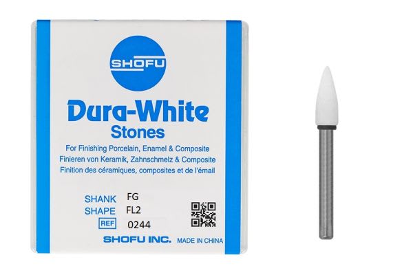 POLERER DURA WHITE FL2 FLAMME FG 12 STK SHOFU