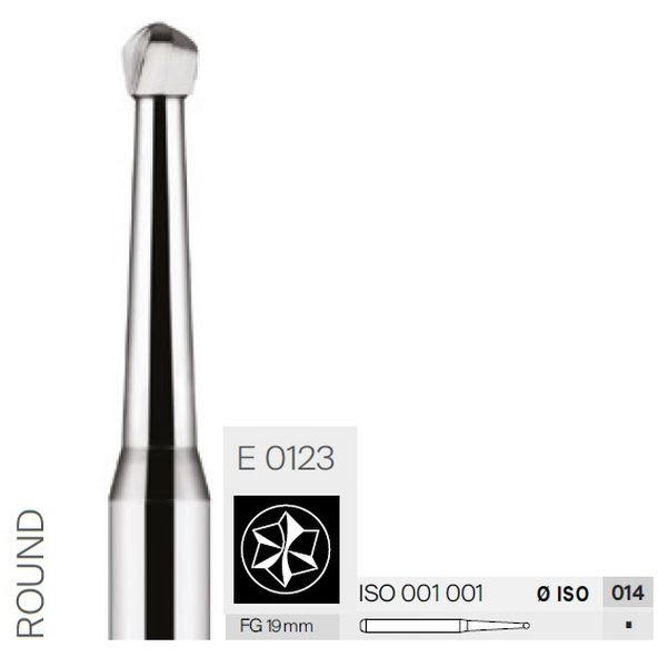HARDMETALLBOR RUND FG E 0123-014 5 STK 19MM MAILLEFER