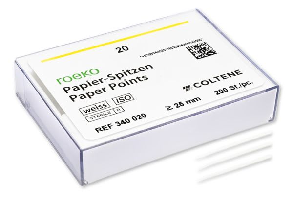 PAPIRSPISSER 020 HVIT 200 STK COLTENE