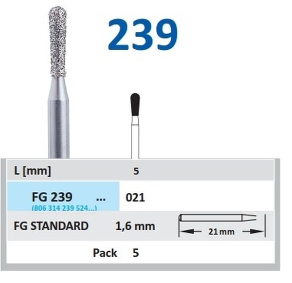 DIAMANT FG 239-021 5 STK HORICO