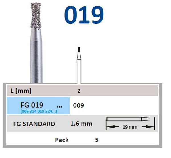 DIAMANT FG 019-009 5 STK HORICO