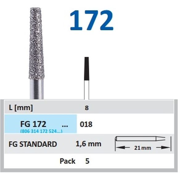 DIAMANT FG 172-018 5 STK HORICO