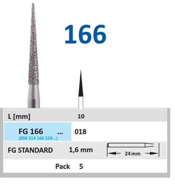 DIAMANT FG 166-018 5 STK HORICO