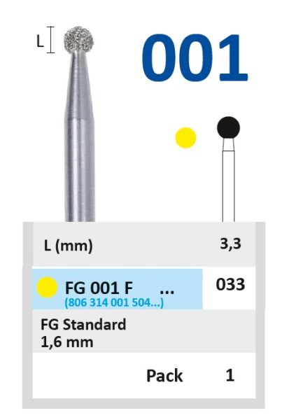 DIAMANT FG 001F-033 STK GUL RING HORICO