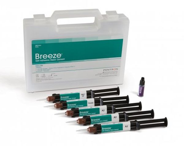 BREEZE SELF ADHESIV RESIN SEMENT TRANSULENT 4ML SPRØYTE N97A