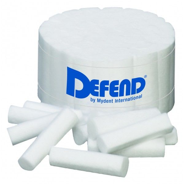 BOMULLSRULLER NR.3 500 STK DEFEND MYDENT