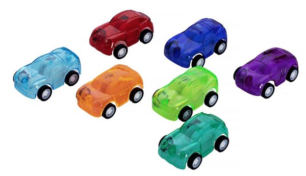 LEKER TREKKOPP BILER 48 STK