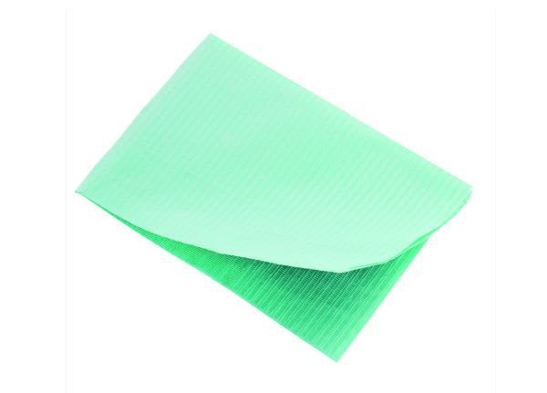 SERVIETTER PLASTBELAGT GRØNN 45 X 33 CM 500STK M+W