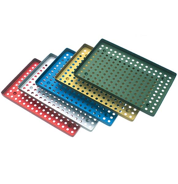 LOKK STANDARD PERFORERT ALUMIMIUM GRÅ