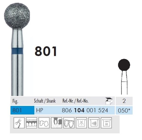 DIAMANT HS 801-050 RUND 2 STK MEISINGER