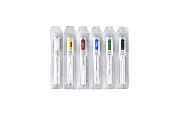 NITI-S FIL 21MM 15-40 ASSORTERT 6STK SENDOLINE