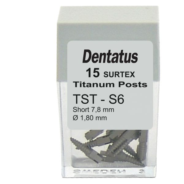 ROTSKRUER TITAN S6 KONISK 15 STK DENTATUS