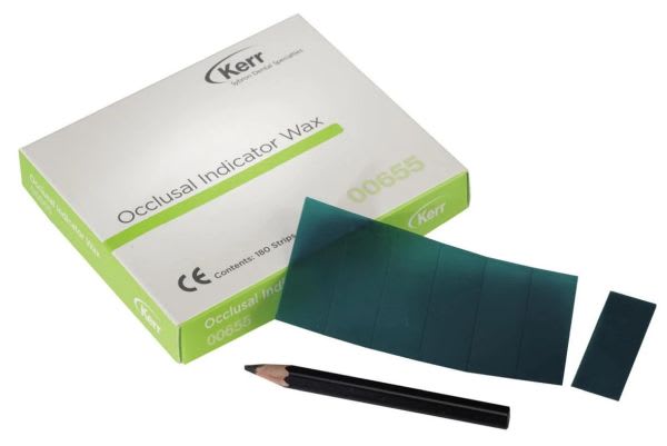 VOKS OCCLUSAL INDICATOR GRØNN 180 STRIPS KERR