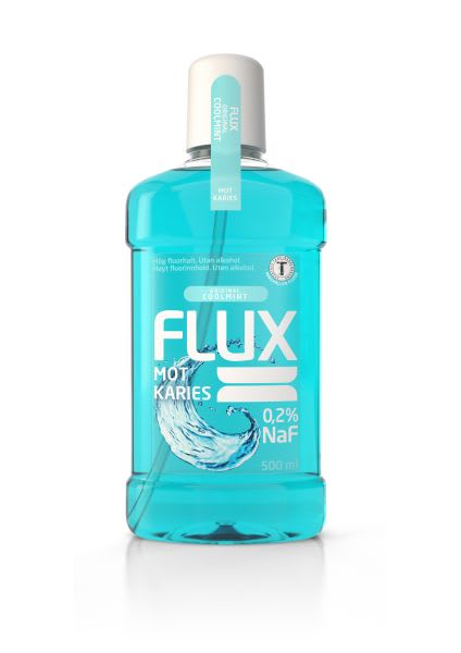 FLUX FLUORSKYLL 500 ML COOL MINT 0.2% FLUOR ACTAVIS