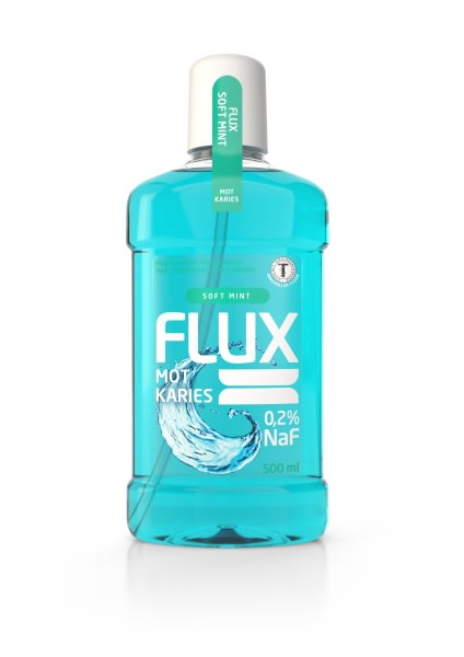 FLUX FLUORSKYLL 500 ML SOFT MINT 0.2% FLUOR ACTAVIS