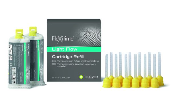 FLEXITIME LIGHT FLOW 2X50ML HERAEUS KULZER