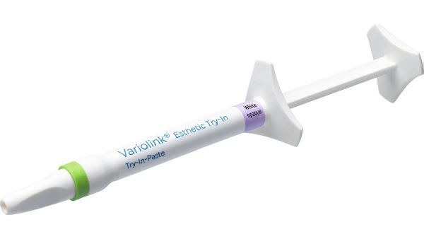 VARIOLINK ESTHETIC TRY IN WHITE OPAQUE SPRØYTE 1.7GR 762063W