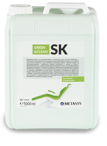 METASYS GREEN & CLEAN SK 5 L OVERFLATEDESINFEKSJON U/ALKOHOL