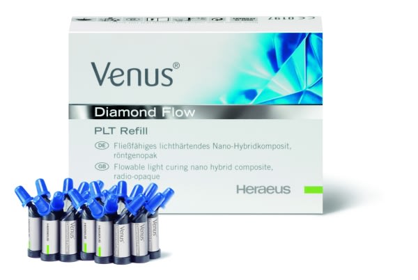 VENUS DIAMOND FLOW A3 KAPSLER 20X0,2GR HERAEUS KULZER