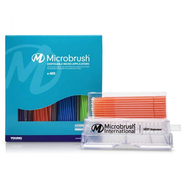 MICROBRUSH INTRO M/DISPENSER REGULAR 400 STK APPLIKATORER