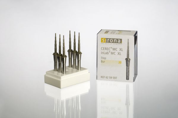 CEREC MCXL DIAMANT STEP BOR 20 CLAMPING DEVICE 6STK
