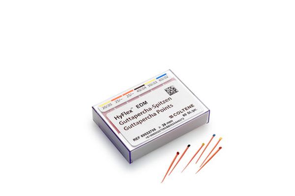 HYFLEX EDM GUTTAPERKA POINTS TAPER 04 #40 60 STK COLTENE