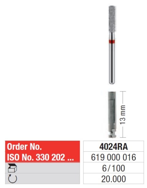 FORLENGER ADAPTER FOR FG/RA 13MM 6 STK EDENTA