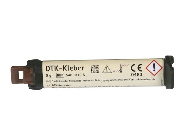 DTK ADHESIVE KOMPLETT BASE OG KATALYSATOR 8 GR