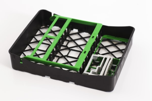 PRACTIPAL BRETT COMPACTKIT M/BORSTATIV SVART/GRØNN