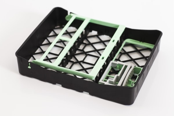 PRACTIPAL BRETT COMPACTKIT M/BORSTATIV SVART/LYSGRØNN