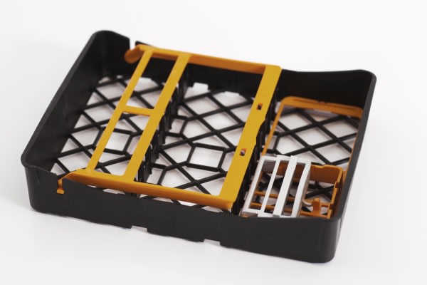 PRACTIPAL BRETT COMPACTKIT M/FILSTATIV SVART/ORANGE