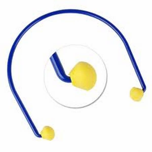 HØRSELVERN BØYLE MED RUNDE ØREPROPPER 1 STK