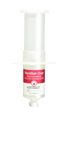 VISCOSTAT CLEAR 30ML GEL 25% ALUMINIUMKLORID 6408 ULTRADENT