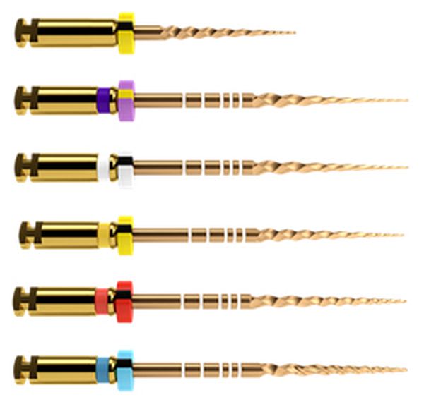 PROTAPER GOLD ASS 25MM SX/S1/S2/F1/F2/F3 6STK A0409