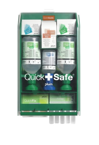 QUICKSAFE COMPLETE FØRSTEHJELPSSTASJON H:430xB:253xD92 mm