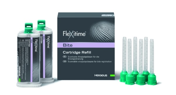 BITTREGISTRERING FLEXITIME BITE 2 X 50ML HERAEUS