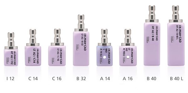E.MAX CAD IMPLANTAT CEREC/INLAB LT C1 A16 (S)