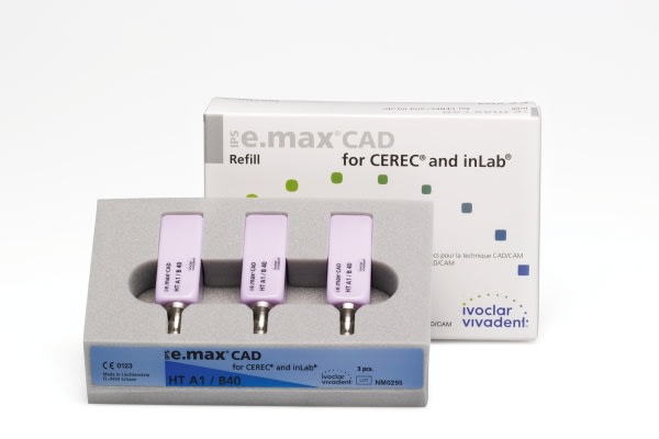 E.MAX CAD CEREC /in Lab HT A2 B40L 3 STK