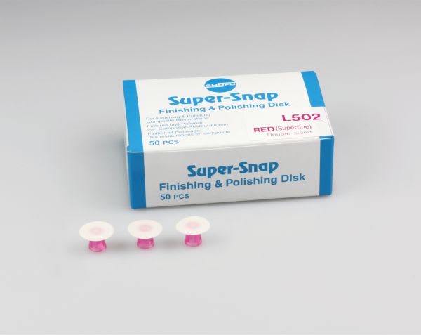 SUPER SNAP L502 RØD 50 STK SHOFU