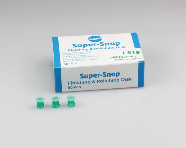 SUPER SNAP L519 GRØNN 50 STK  STR. S   SHOFU