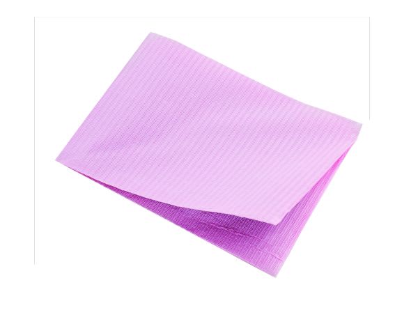 SERVIETTER PLASTBELAGT ROSA 45 X 33 CM 500STK M+W