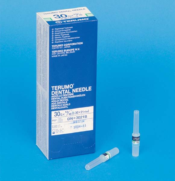 KANYLER TERUMO 30G 0,3X21MM-GJENGE GRØNN 100 STK